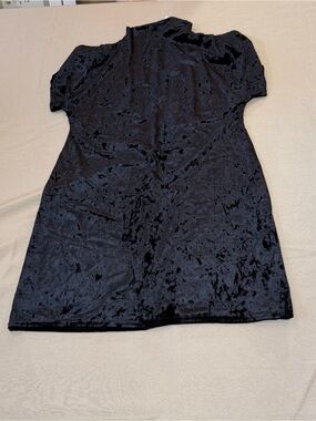 short black dress for party Little Black Girls' Choir Dress, Party Hosting Dresses TXD023